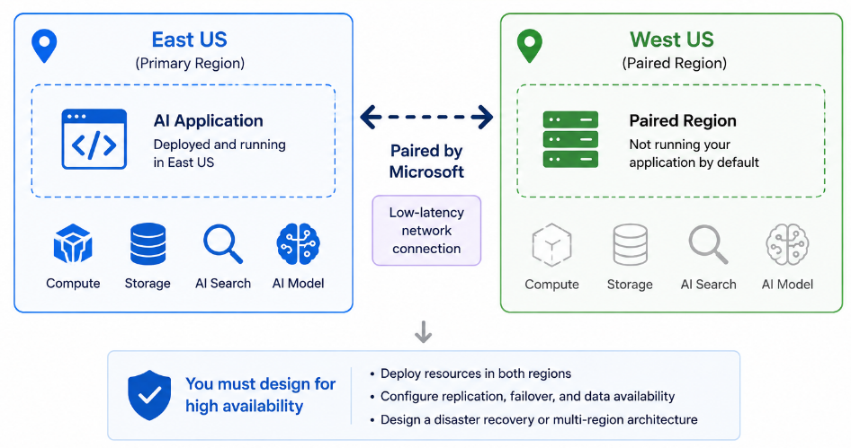 Region Pair High Availability