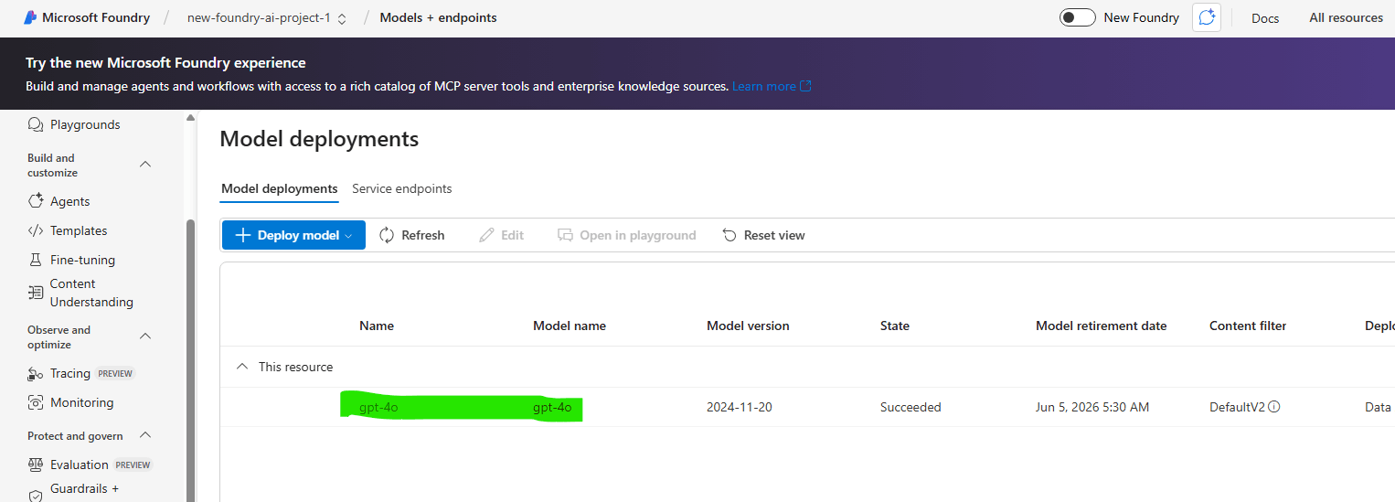 Foundry Project Architecture