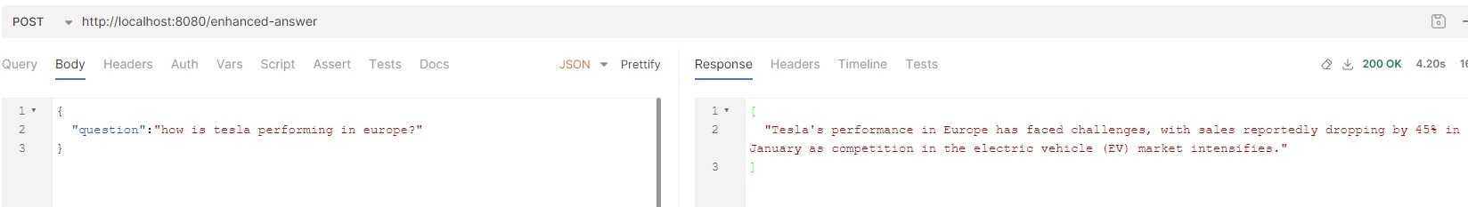 Spring Boot + OpenaAI + Elasticsearch + Embeddings