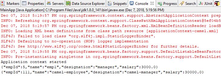 Apache Camel consume REST POST API