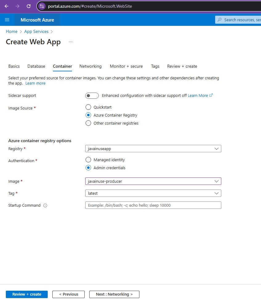 Secure Spring Boot Azure Web Application with Managed Identity Authentication
