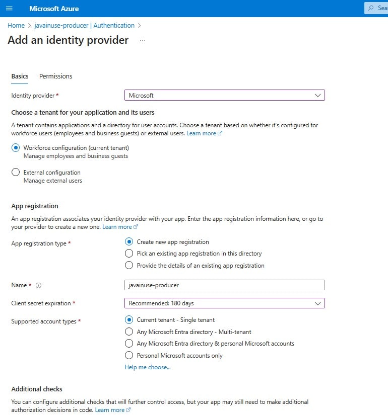 Secure Spring Boot Azure Web Application with Managed Identity Authentication