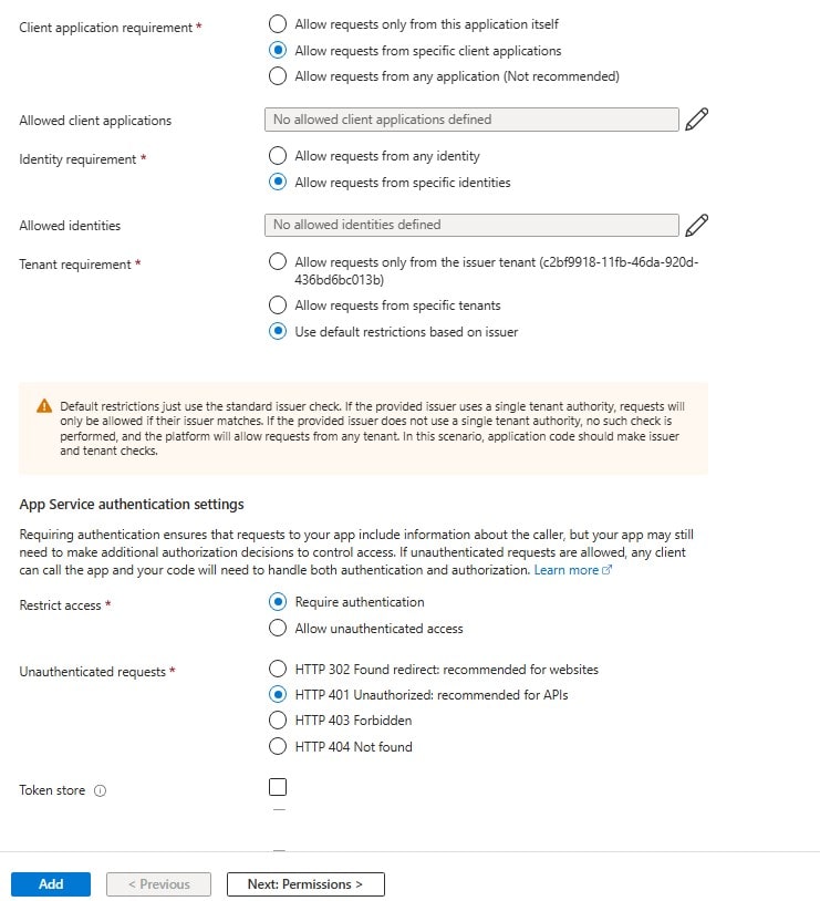 Secure Spring Boot Azure Web Application with Managed Identity Authentication