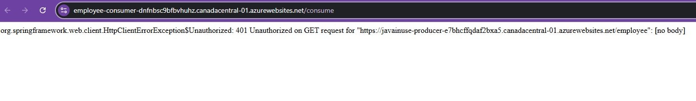 Secure Spring Boot Azure Web Application with Managed Identity Authentication