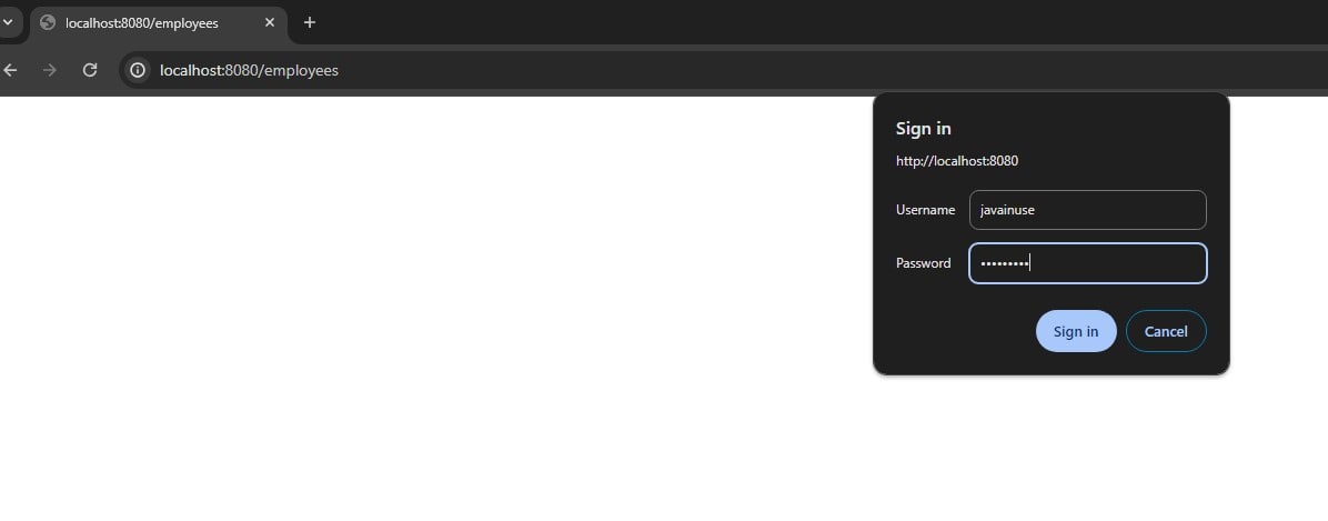 Spring Boot 3 security basic authentication