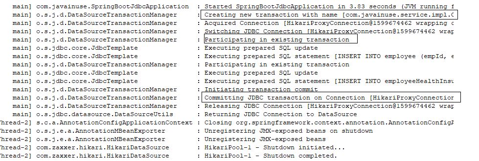 Transaction Propagation - MANDATORY Call