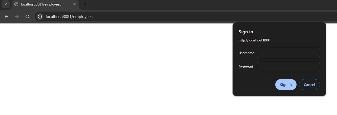 Spring Boot 3 security basic authentication No Credentials Provided