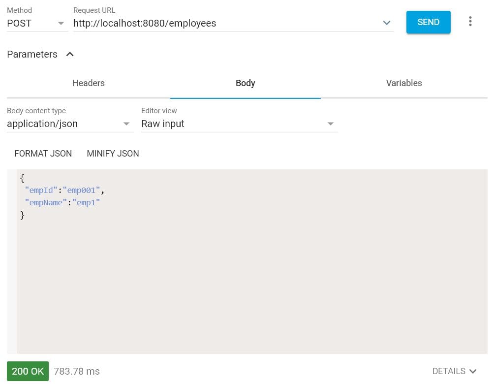 Apache Camel Spring Boot POST Request