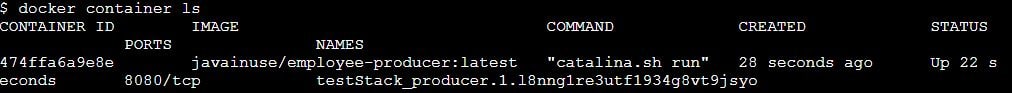 Docker Self Healing Feature