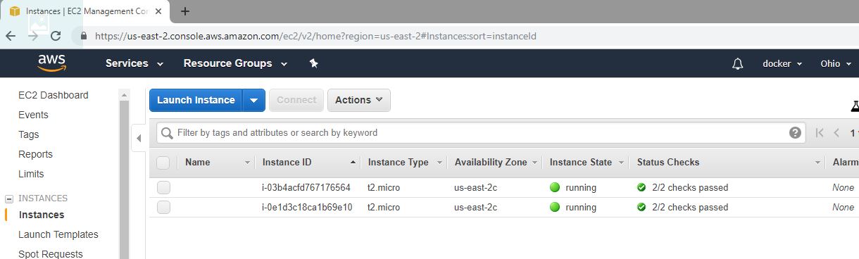 AWS EC2 instances