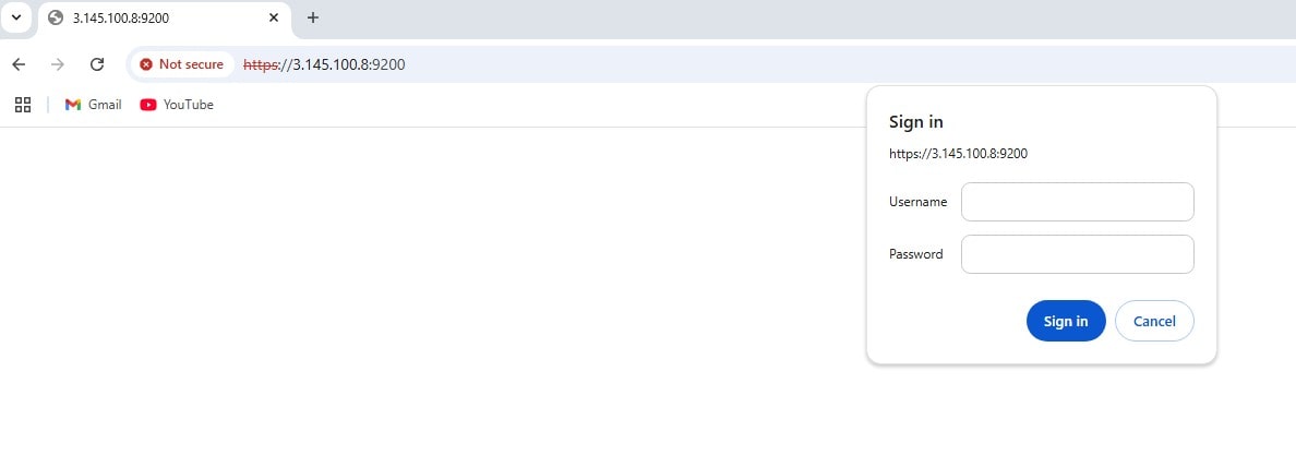 status of the elasticsearch service RPM