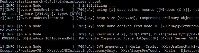 elastic start example