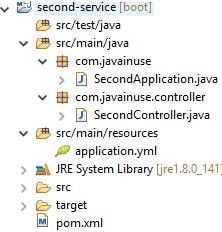 spring cloud second microservice