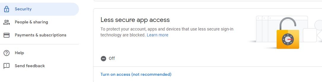 Gmail Security Account