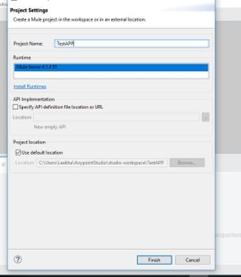 First Mule Application