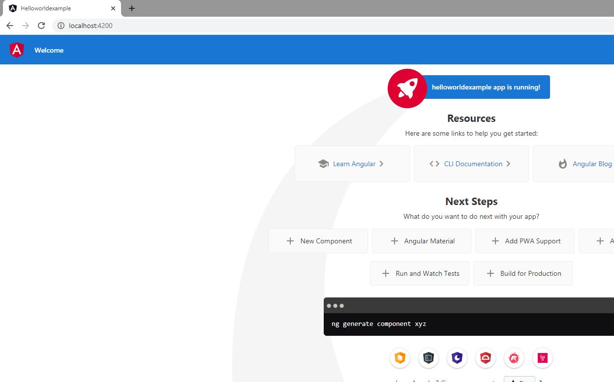 angular 9 project