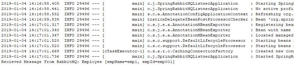 Spring Boot RabbitMQ