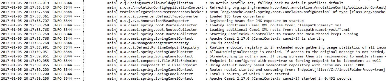 Spring Boot Apache Camel Tutorial