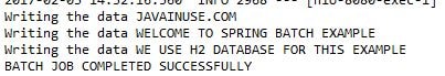 Spring Boot Batch Job