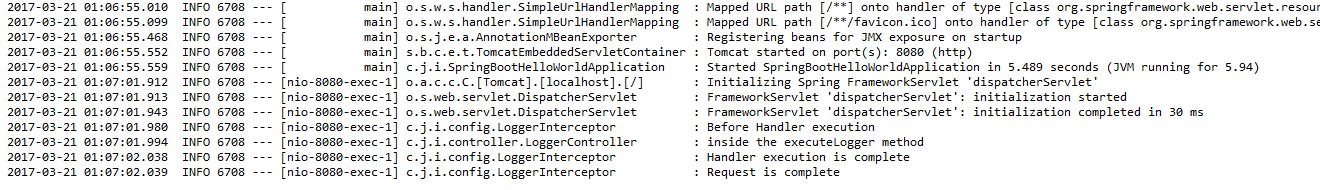 Spring Boot Interceptor