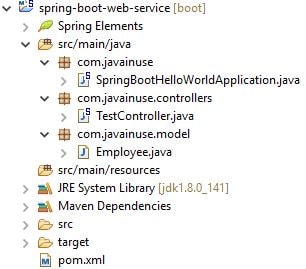Spring Boot expose REST API