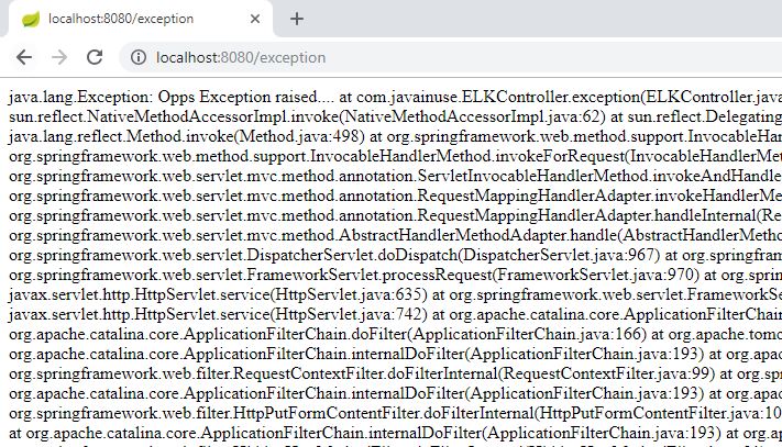 spring exception
