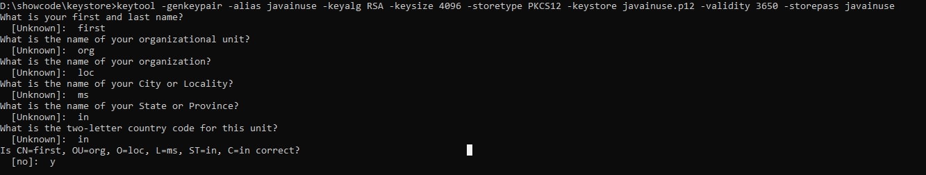 Spring Boot 3 Security PKCS12